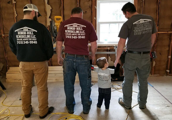Our family-owned and operated team at Honor-Roll Remodeling