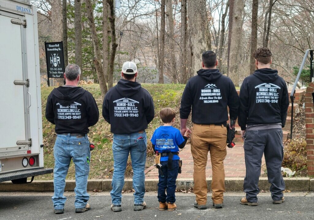 THREE GENERATIONS OF THE HONOR-ROLL TEAM